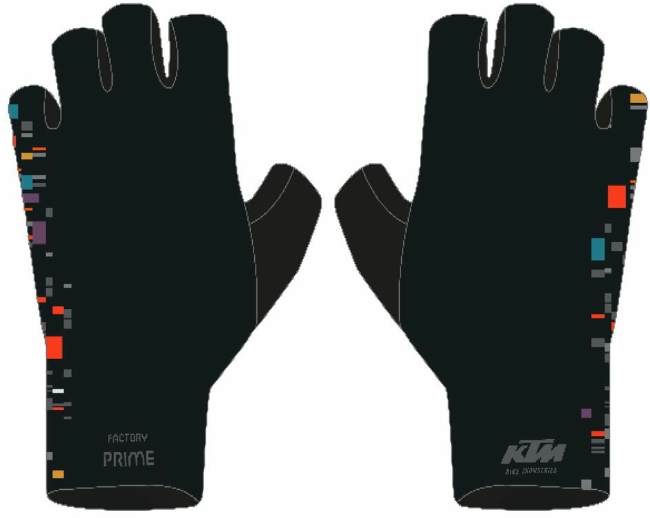 KTM cycling gloves Factory Prime Gloves Light Short