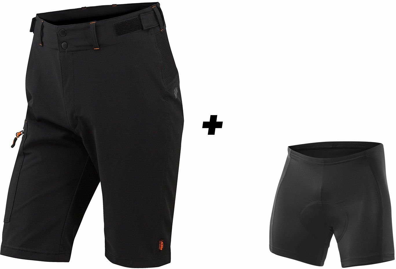 KTM Factory TOUR pants short, with inner pants