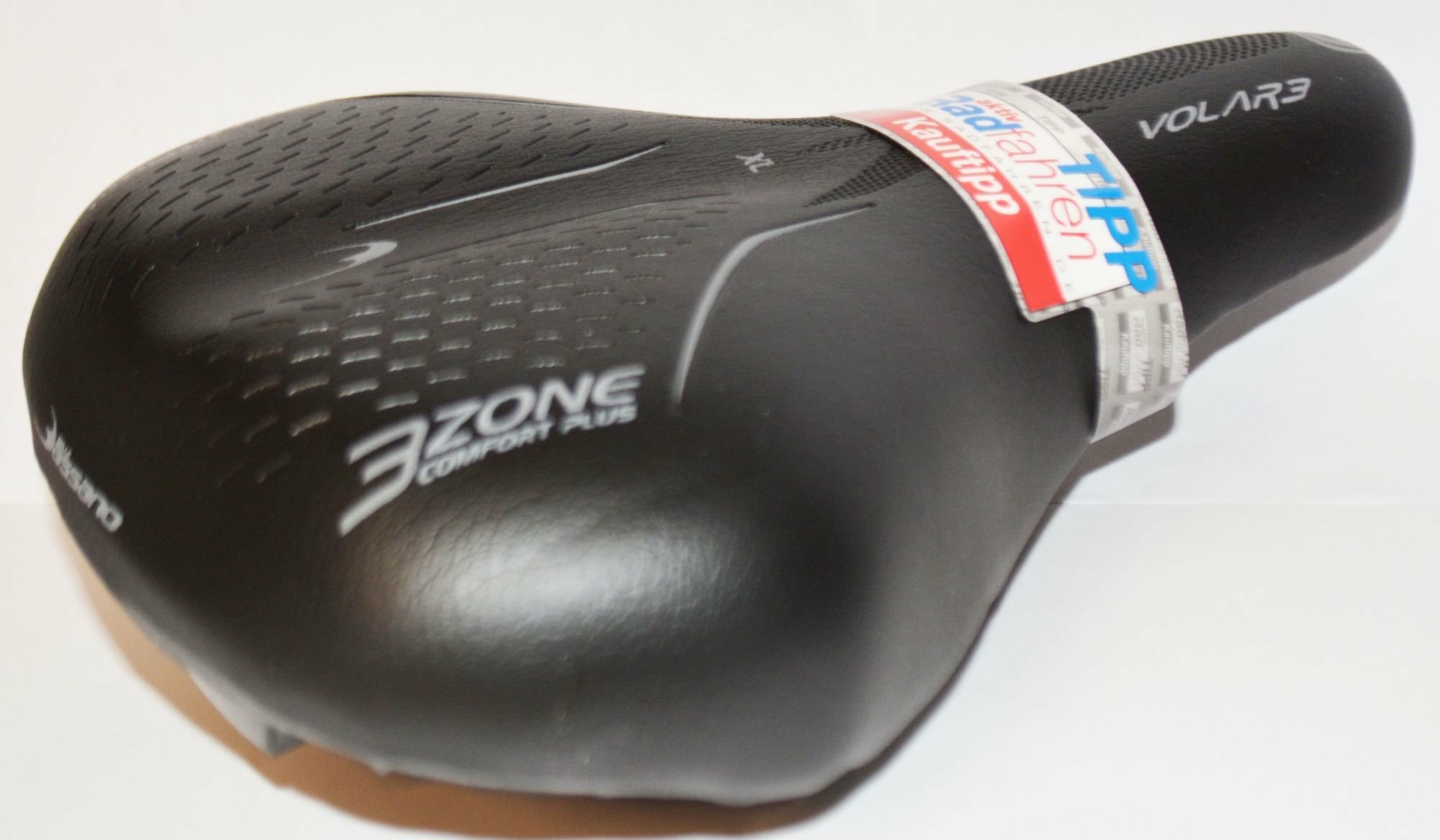 Selle Bassano Volare ZXL unisex saddle, black