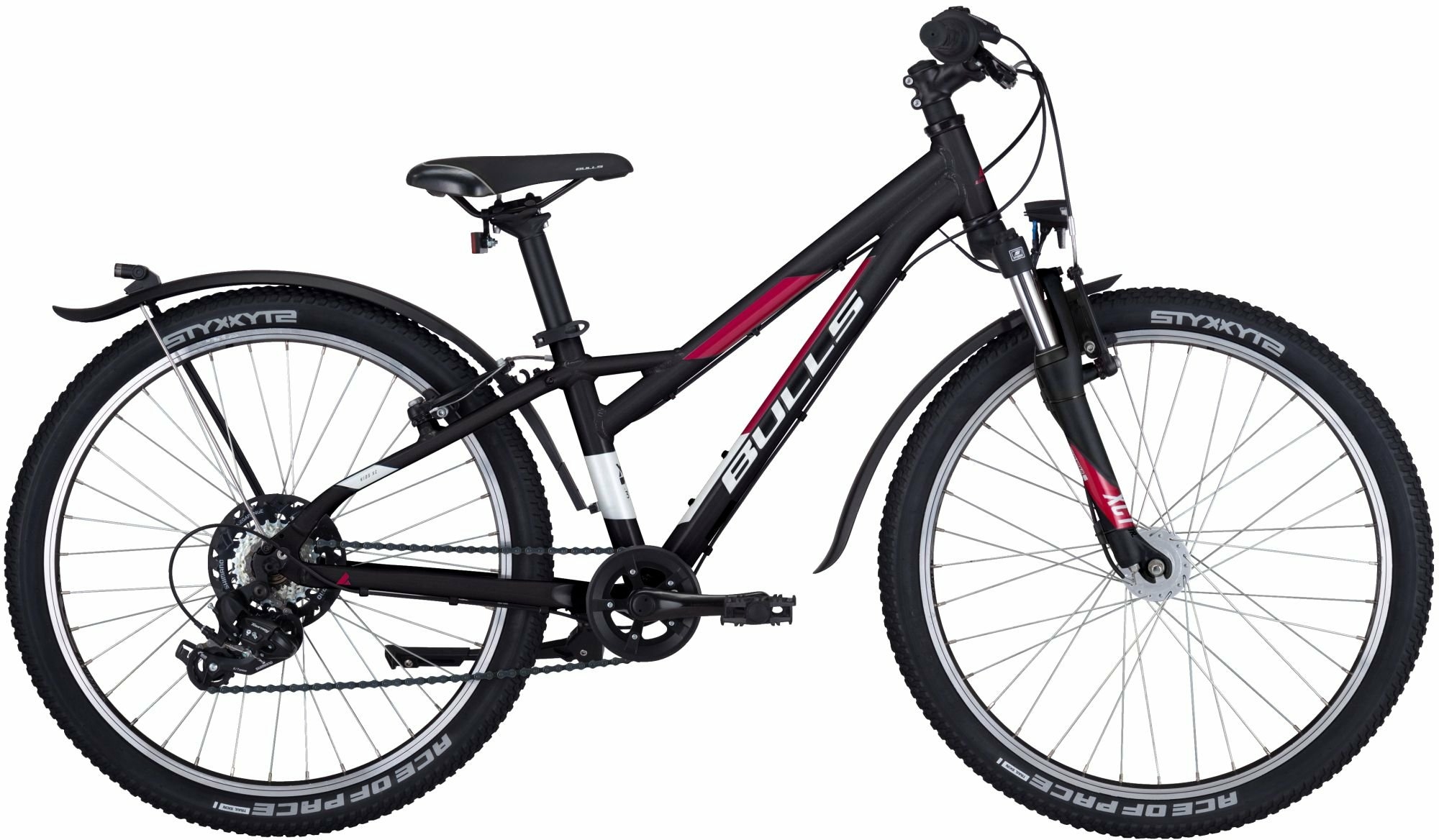 BULLS Zarena Street 24", 7-speed derailleur gear, children's bike, Wave, model 2022/2023, 24 inches