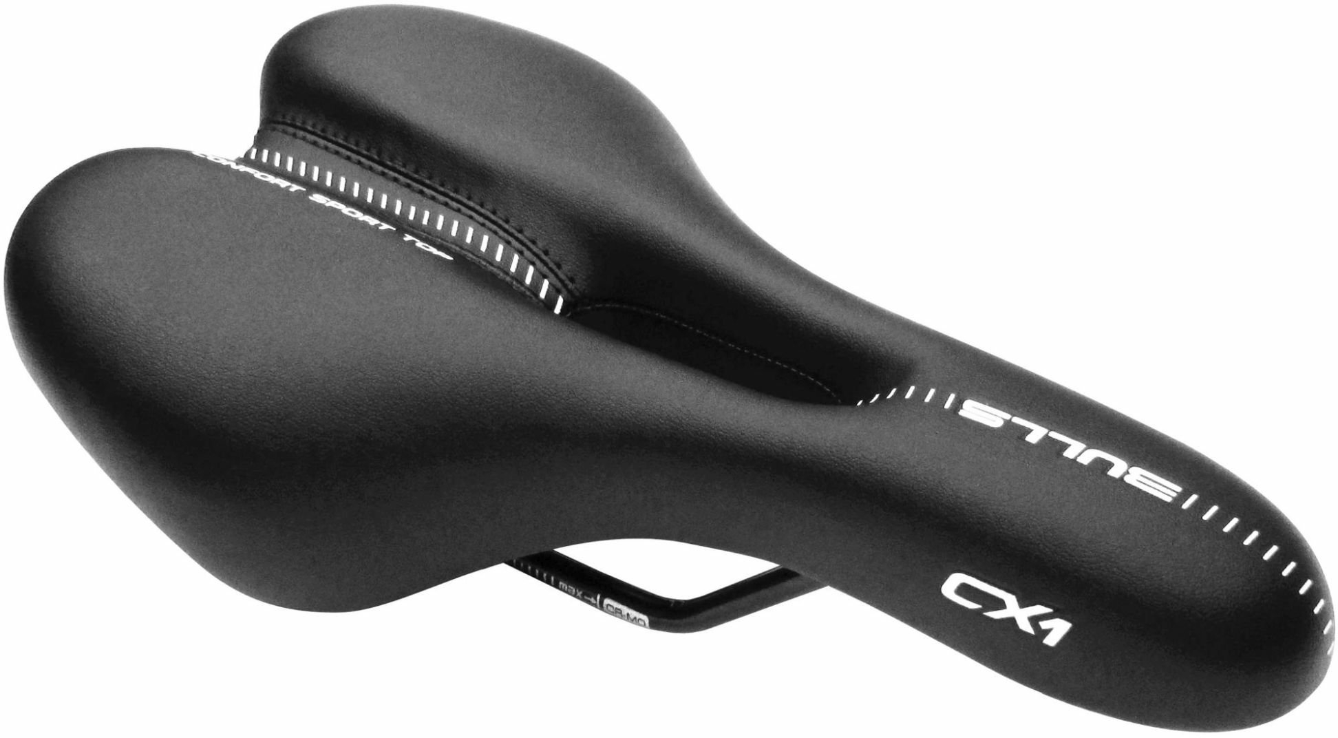 Bulls Racing / MTB CX1 black, unisex saddle