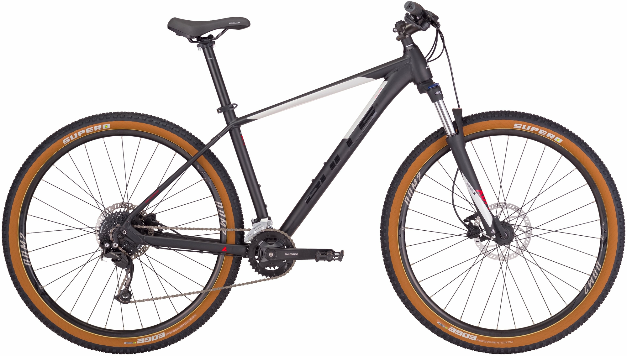 BULLS Bushtail 27.5, 18-speed derailleur gear, men's bike, diamond, model 2022/2023, 27.5 inches