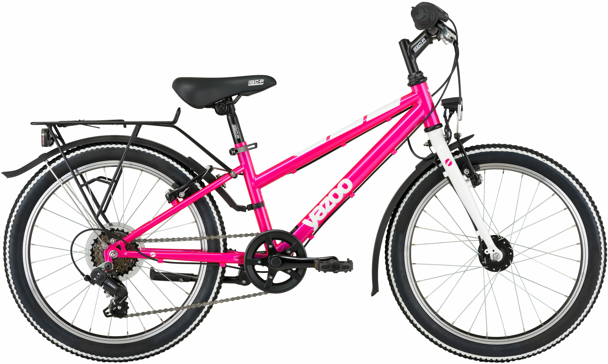 yazoo Devil 2.0, 6-speed derailleur gear, children's bike, trapeze, model 2022, 20 inches